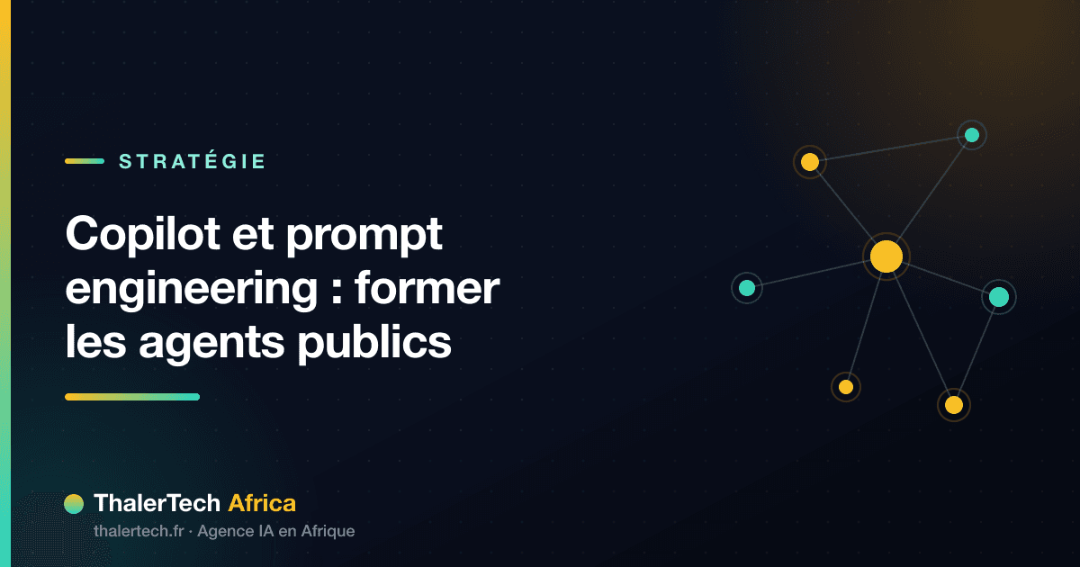 Copilot et prompt engineering : former les agents publics